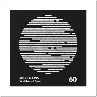 Miles Davis - Sketches Of Spain / Minimal Graphic Design Tribute Posters and Art